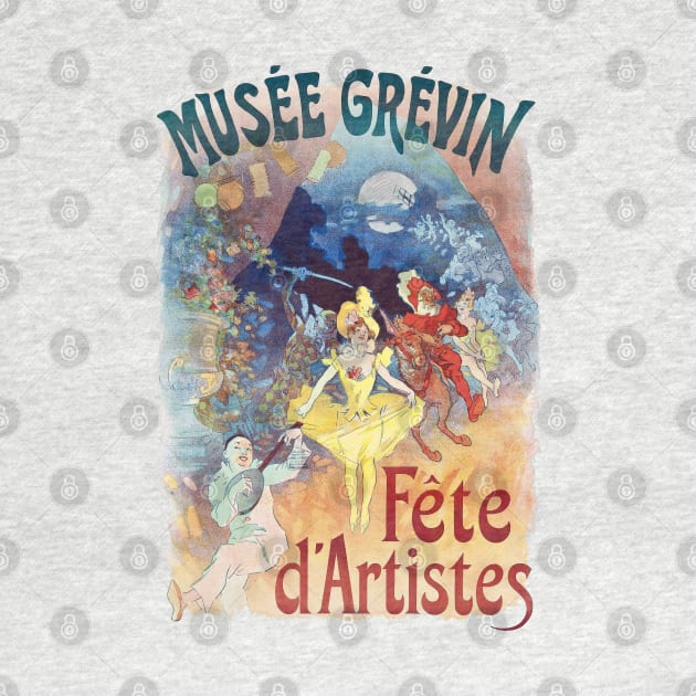 Art nouveau poster for Musee Grevin by UndiscoveredWonders